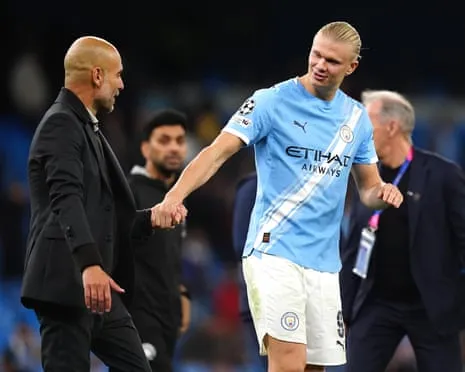 Haaland Becomes Part of Exclusive Champions League Half-Century Group, Hailed by Pep as CR7 and Lionel Messi's Fellow Monster