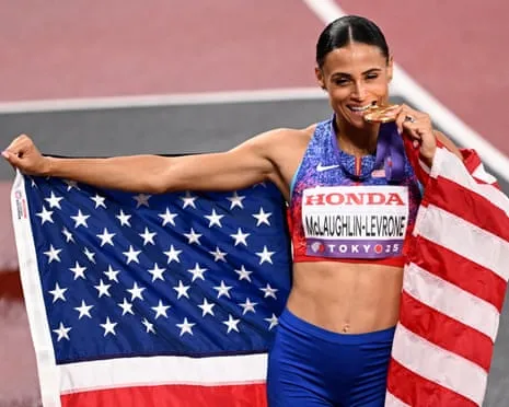 Sydney McLaughlin-Levrone clocks fastest female 400m in fourty years to claim championship title