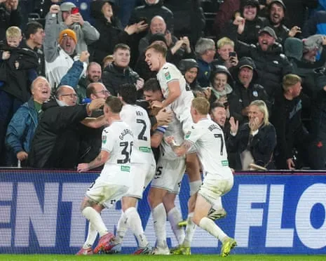 Agony for Forest's Manager as Swansea Shock Nottingham Forest with Dramatic Turnaround