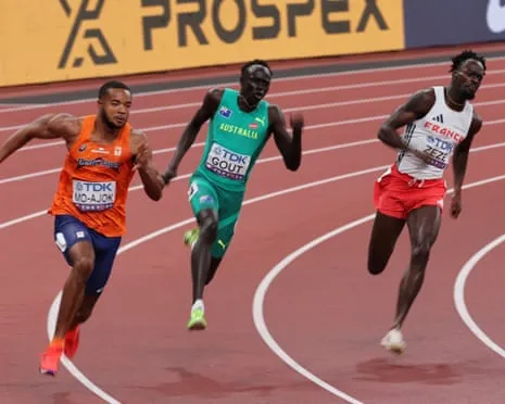 The Young Sprinter Eliminated Following Fourth-Place Finish in Semi-Finals